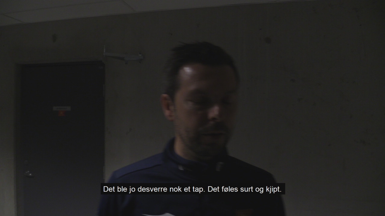 Bjarte etter kampen mot Aalesund.mp4